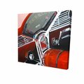 Begin Home Decor 16 x 16 in. Vintage Red Car Dashboard-Print on Canvas 2080-1616-TR43